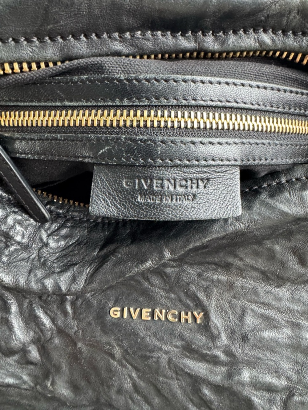 Givenchy Pandora Bag Black with strap - Picture 11 of 16
